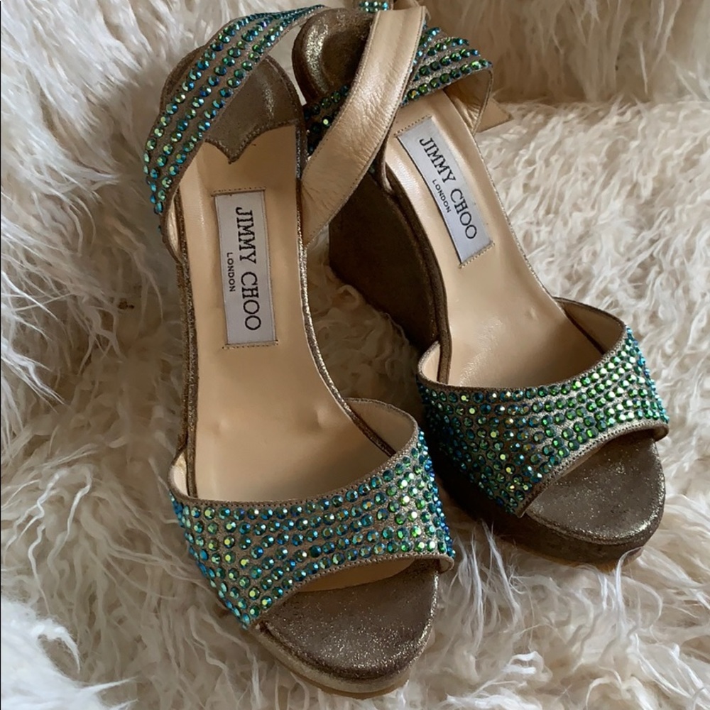 Jimmy Choo wedges vintage